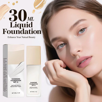 Smart Tone Foundation-Shade Adapting Formula SPF 15